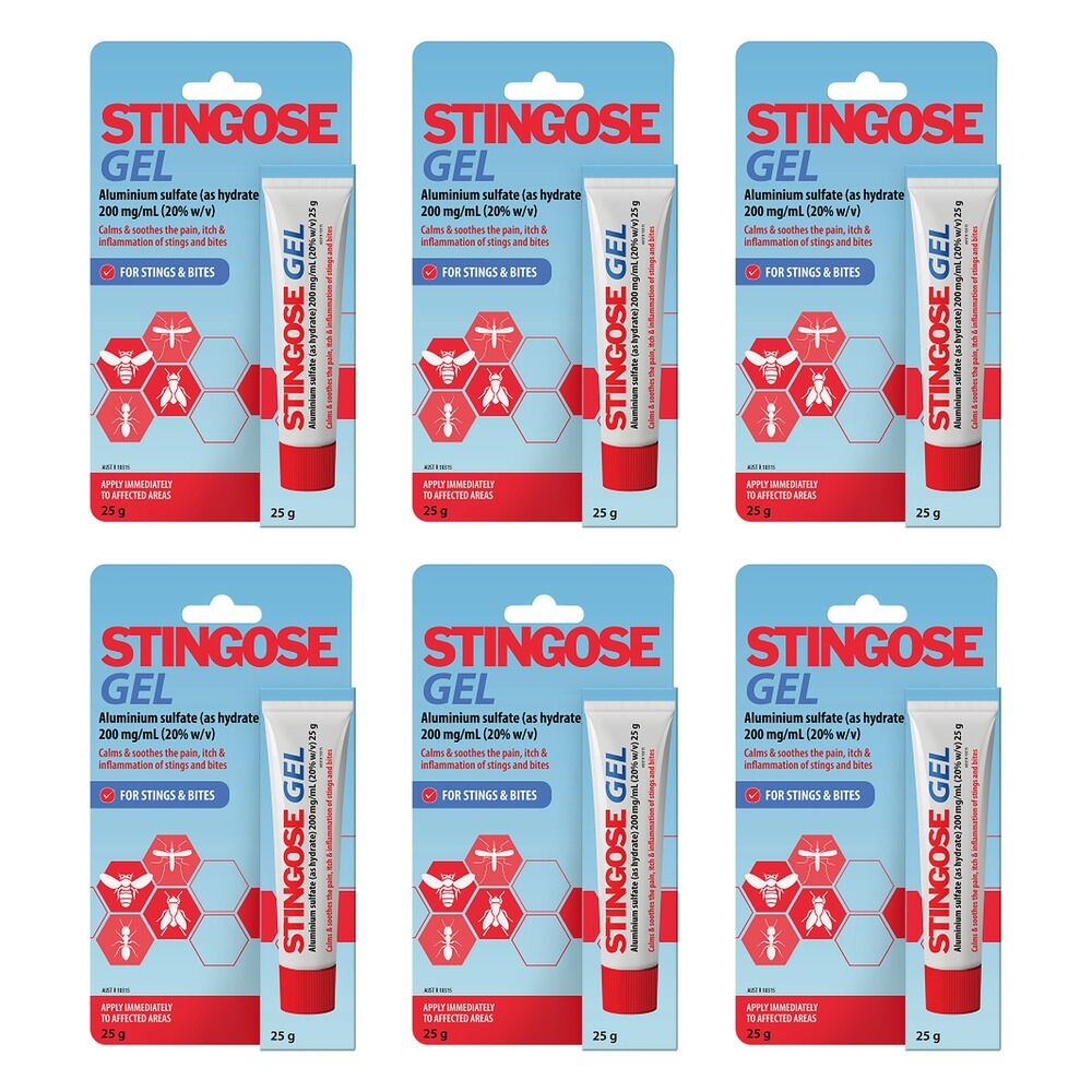 Stingose Gel 25g Pack of 6