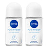 NIVEA Pure Invisible 72H Anti-Perspirant 50mL Pack of 2