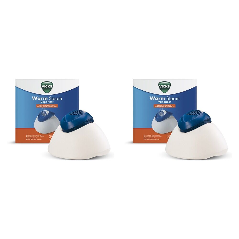 Vicks Warm Steam Vaporizer Pack of 2