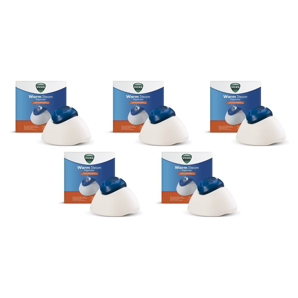 Vicks Warm Steam Vaporizer Pack of 5