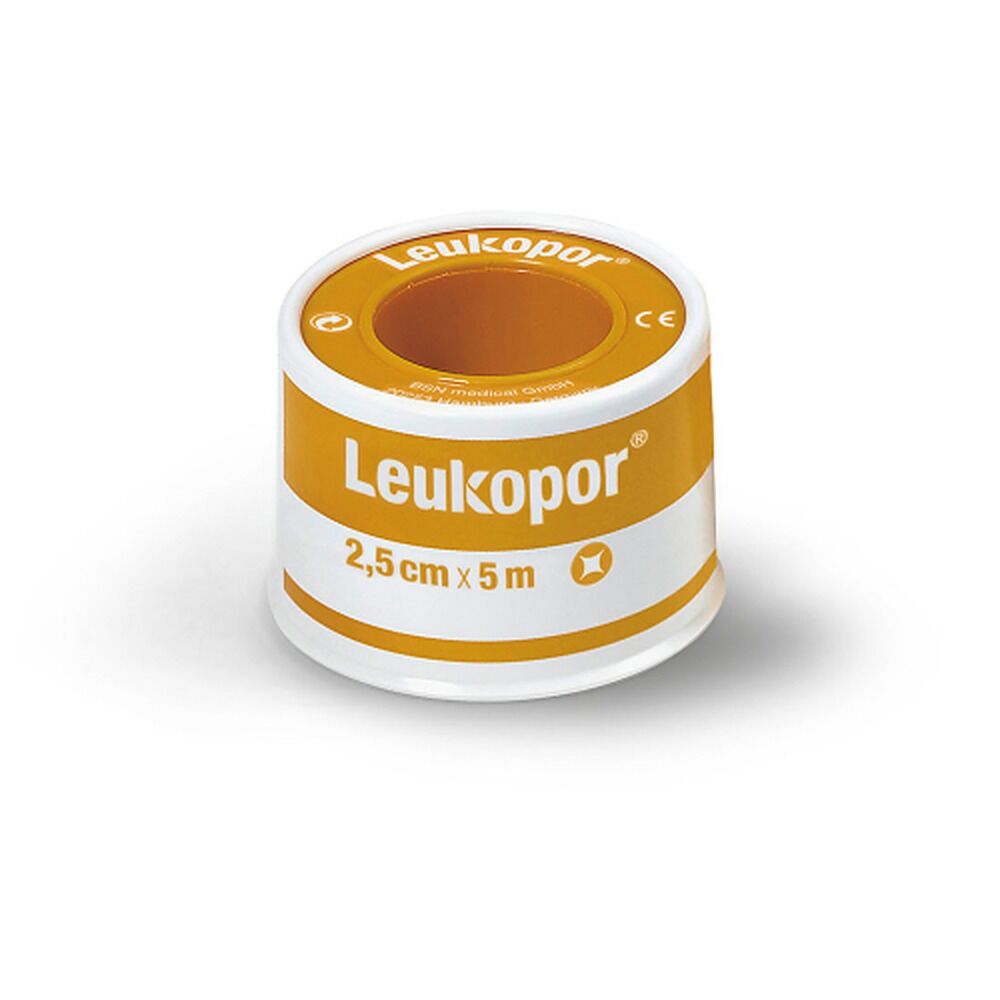 Leuko Leukopor Low Allergy Tape 2.5cm x 9.2m 12 Pack