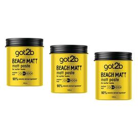 Got2B Beach Matt Paste Medium Hold 100mL Pack of 3