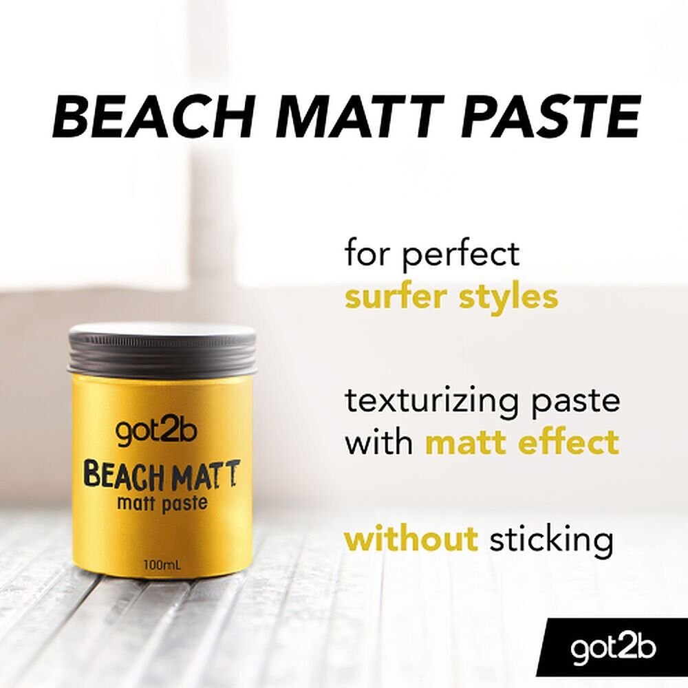 Got2B Beach Matt Paste Medium Hold 100mL