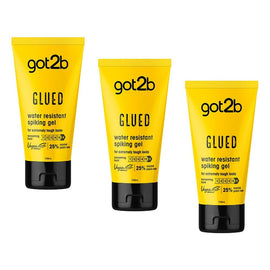 Got2B Glued Water Resistant Spiking Gel 150mL Pack of 3