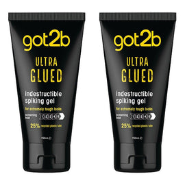 Got2B Ultra Glued Indestructible Styling Gel 150mL Pack of 2