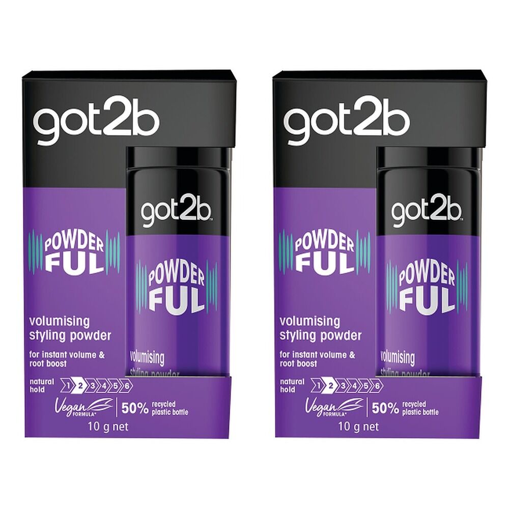 Got2B Powder'ful Volumizing Styling Powder 10g Pack of 2