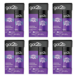 Got2B Powder'ful Volumizing Styling Powder 10g Pack of 6