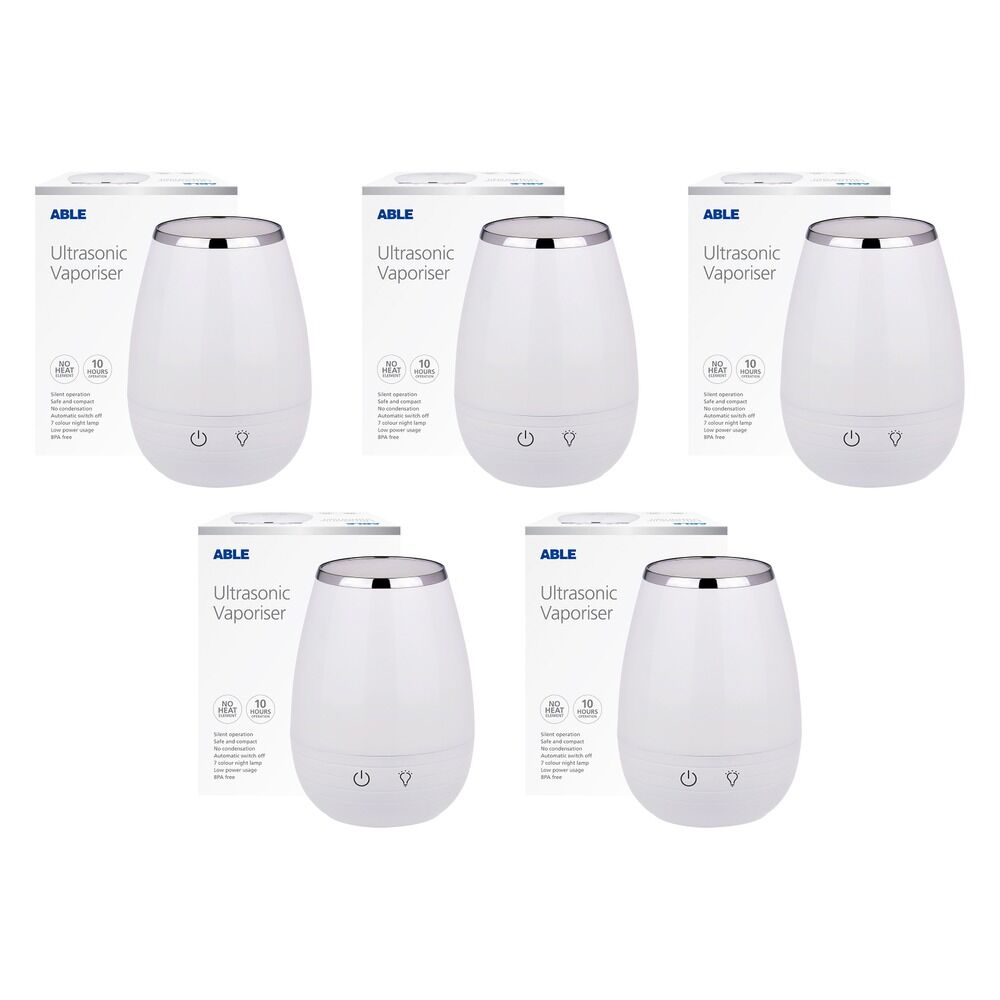 Able Ultrasonic Vaporiser Pack of 5