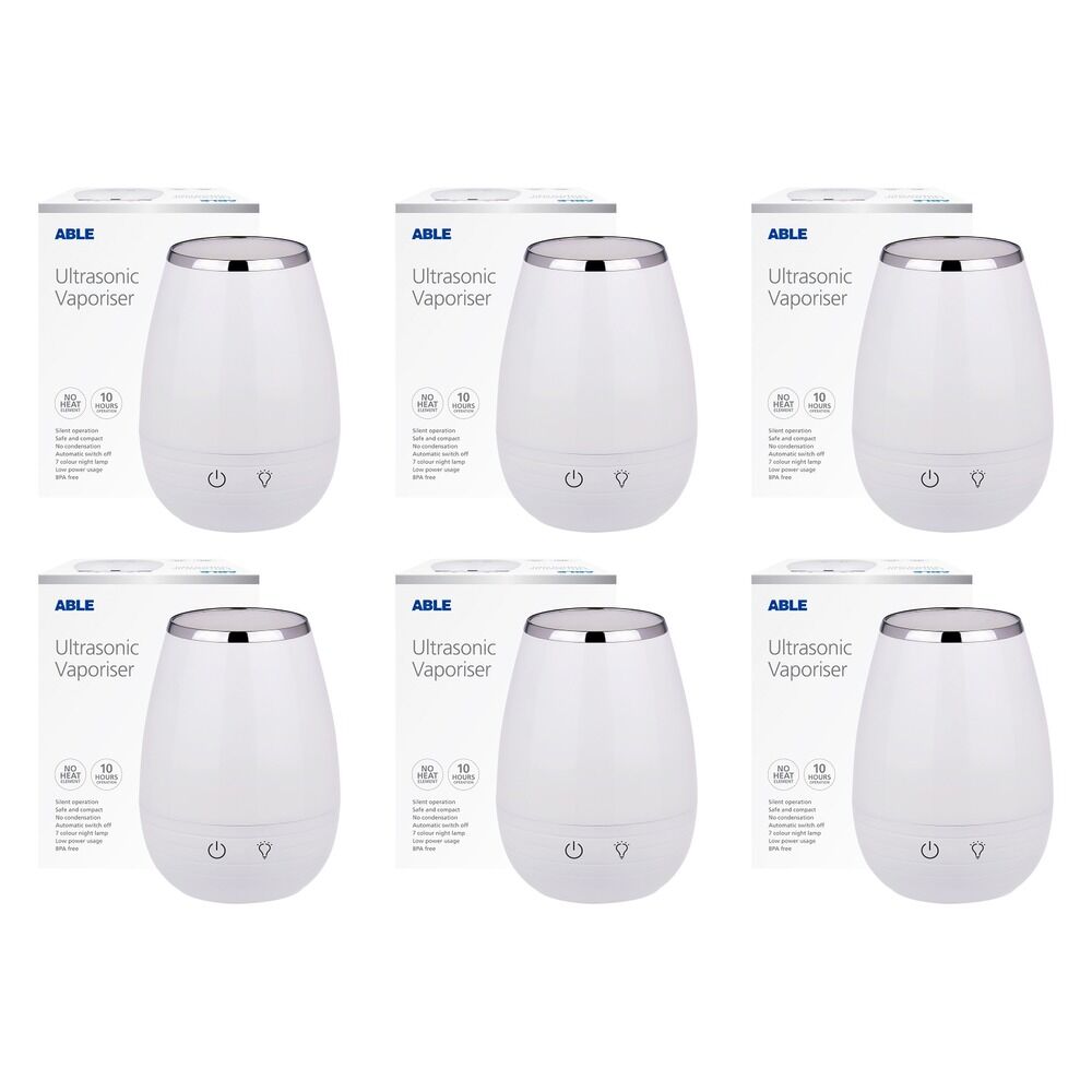 Able Ultrasonic Vaporiser Pack of 6