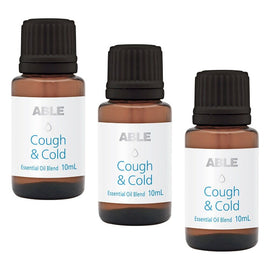 Able Essential Oil Blend Cough & Cold 10mL Pack of 3
