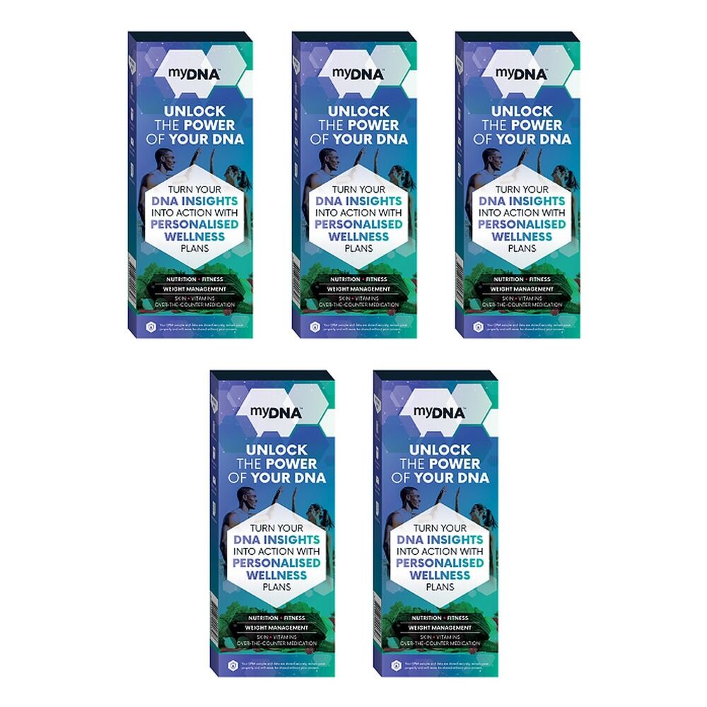 Know Your Skin MyDNA Consumer DNA Test Kit Pack of 5