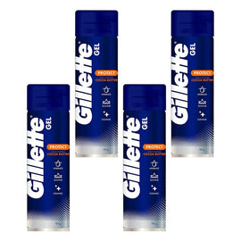 Gillette Refreshing Breeze Shave Gel 195g Pack of 4