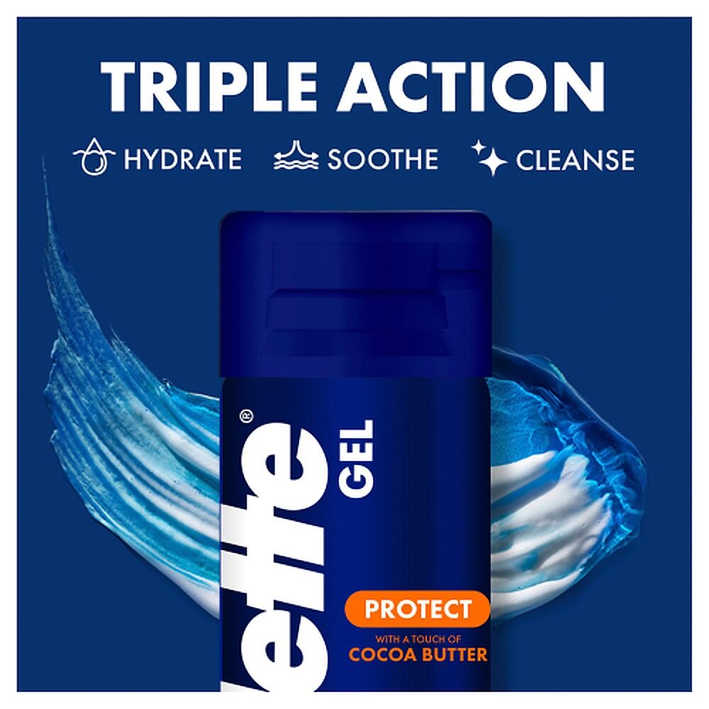 Gillette Refreshing Breeze Shave Gel 195g