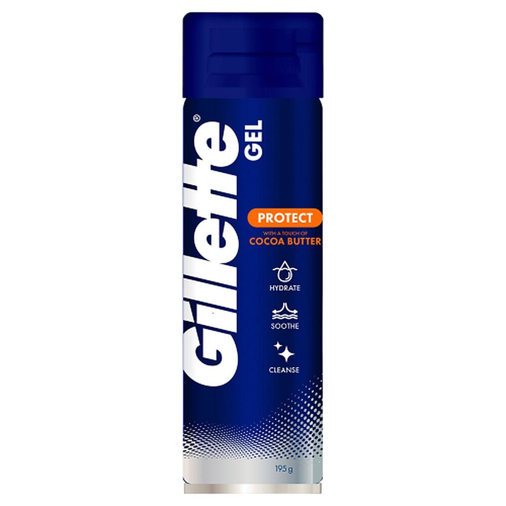 Gillette Refreshing Breeze Shave Gel 195g