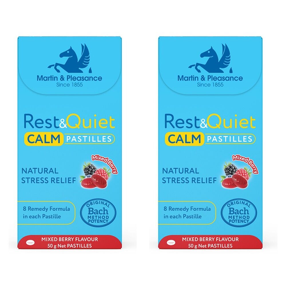 RestQ Calm Pastilles Mixed Berry 50g Pack of 2