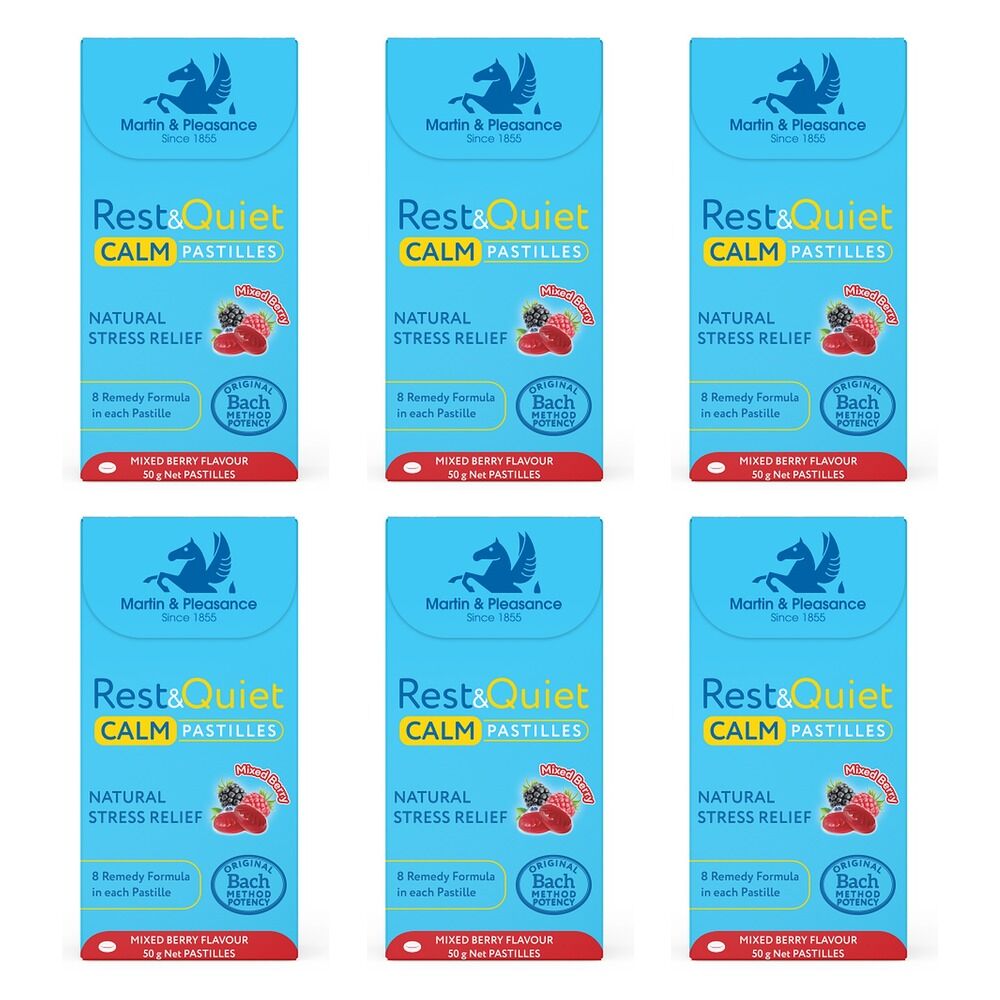 RestQ Calm Pastilles Mixed Berry 50g Pack of 6