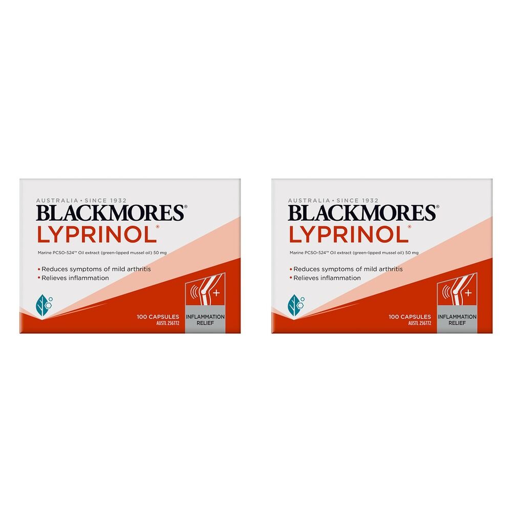 Blackmores Lyprinol 100 Capsules Pack of 2