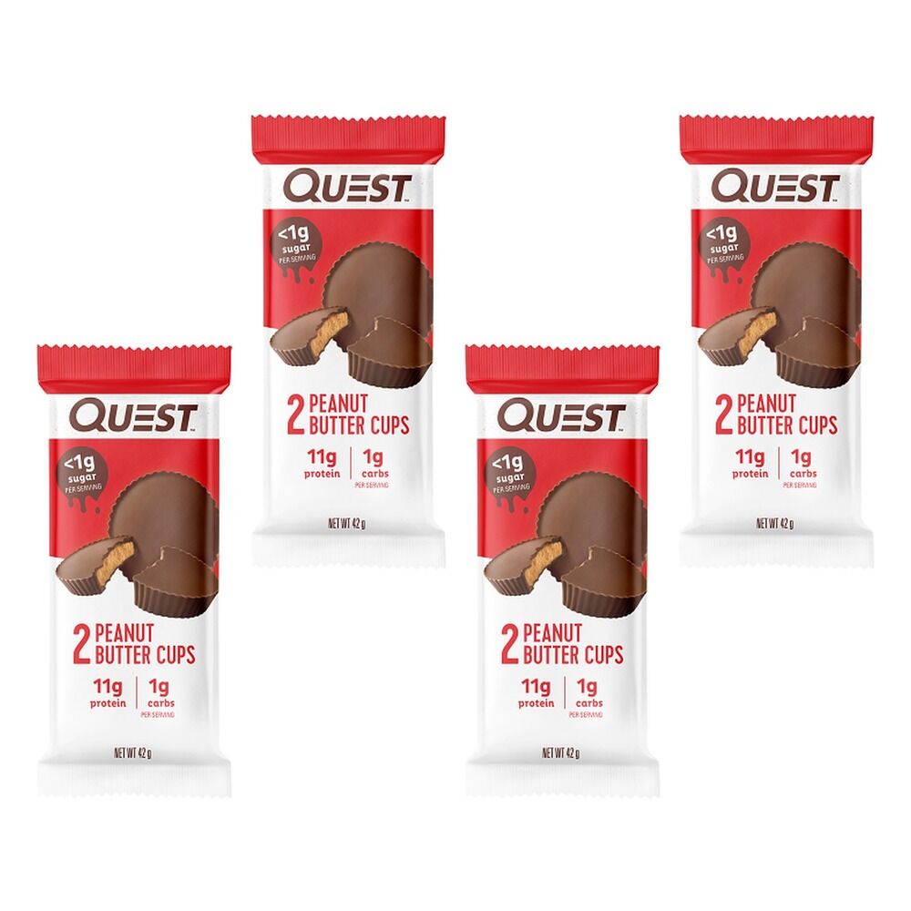 Quest Peanut Butter Cups 42g x 12 Bundle of 4