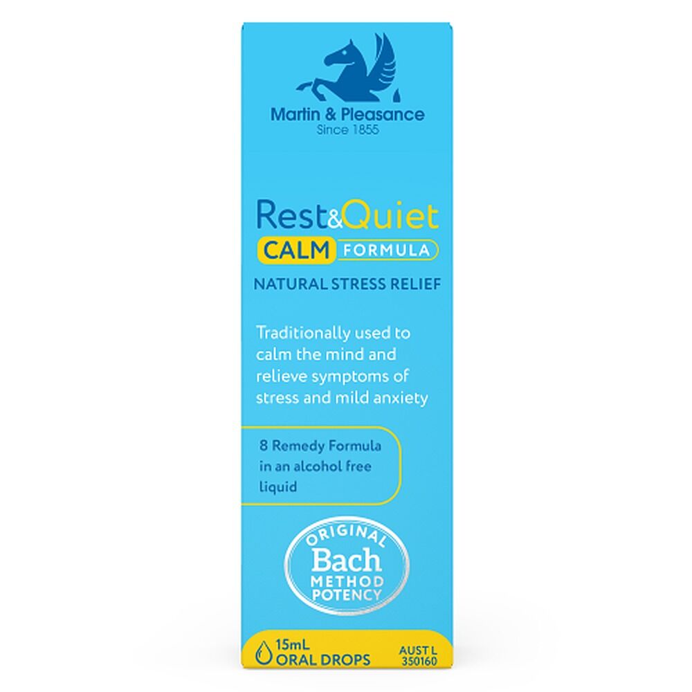RestQ Calm Formula Bach Flower Oral Drops 15mL