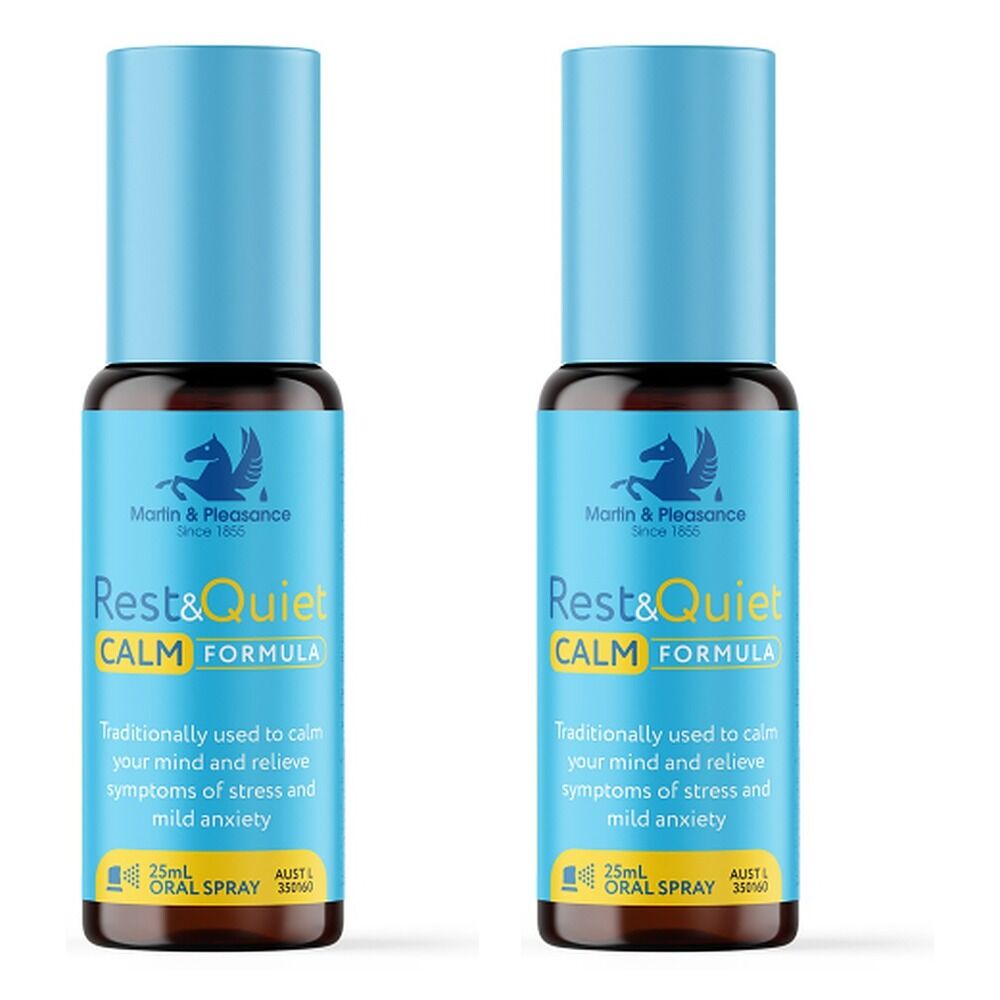 RestQ Calm Formula Oral Spray 25mL Pack of 2
