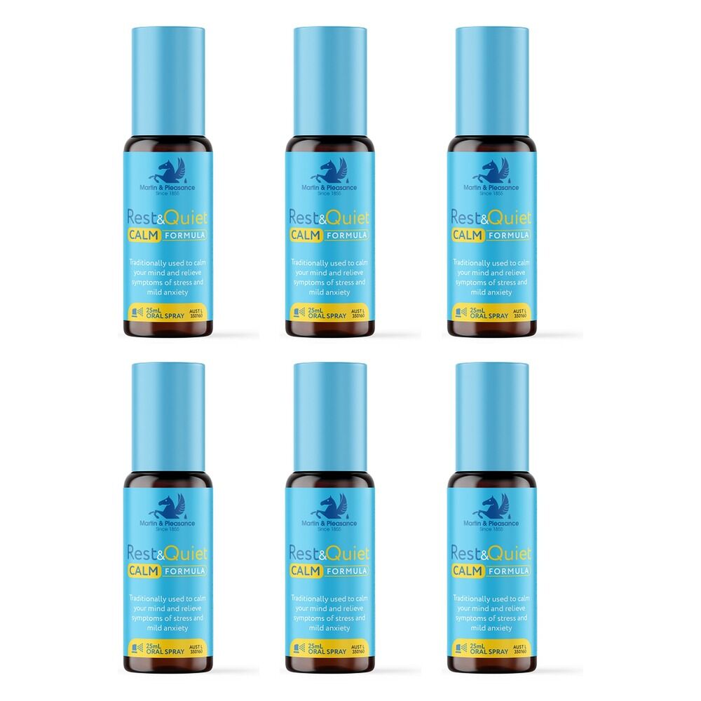 RestQ Calm Formula Oral Spray 25mL Pack of 6
