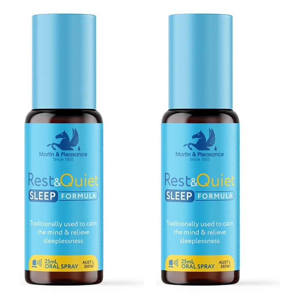 RestQ Sleep Formula 25mL Oral Spray Pack of 2