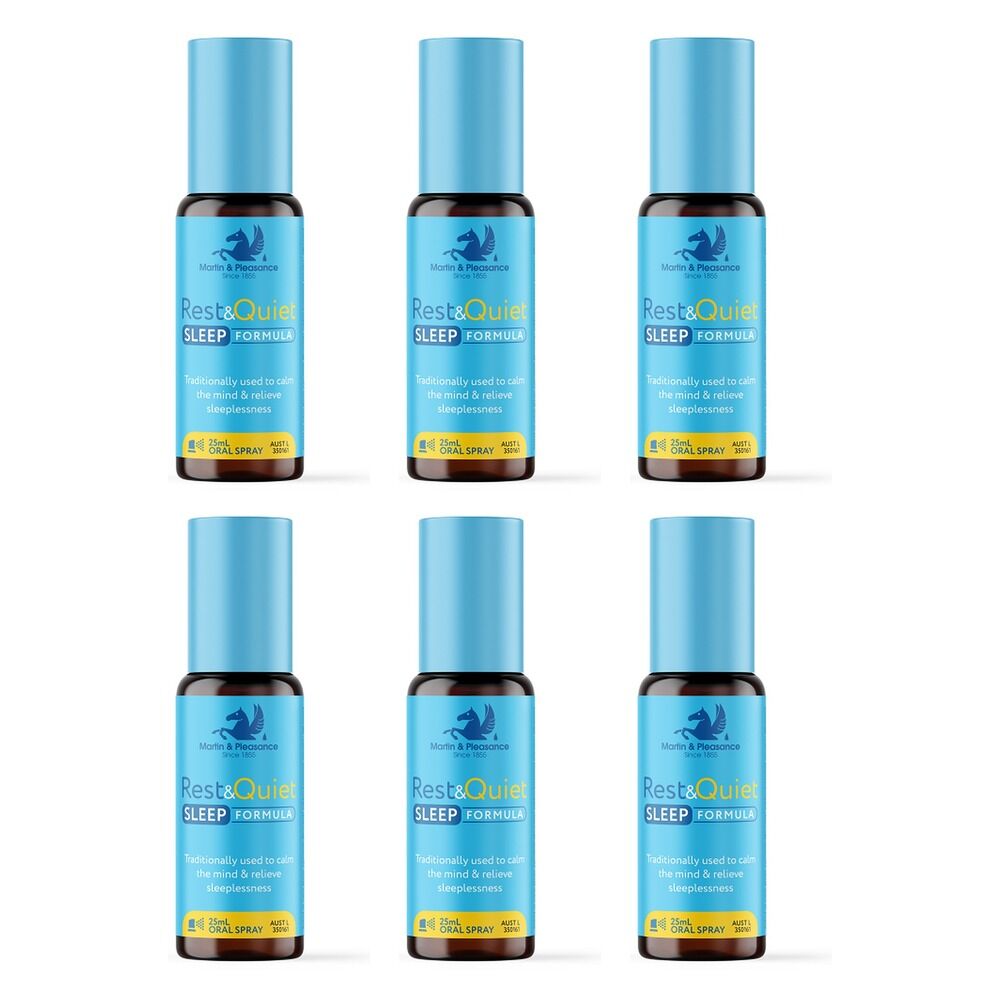 RestQ Sleep Formula 25mL Oral Spray Pack of 6