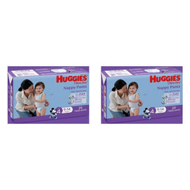 Huggies Nappy Pants Toddler Boy Size 4 29 Pack x 3 Bundle of 2