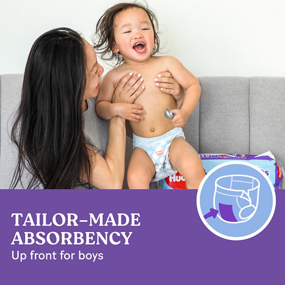 Huggies Nappy Pants Toddler Boy Size 4 29 Pack x 3