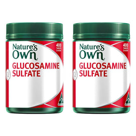 Nature's Own Glucosamine Sulfate 400 Tablets Pack of 2