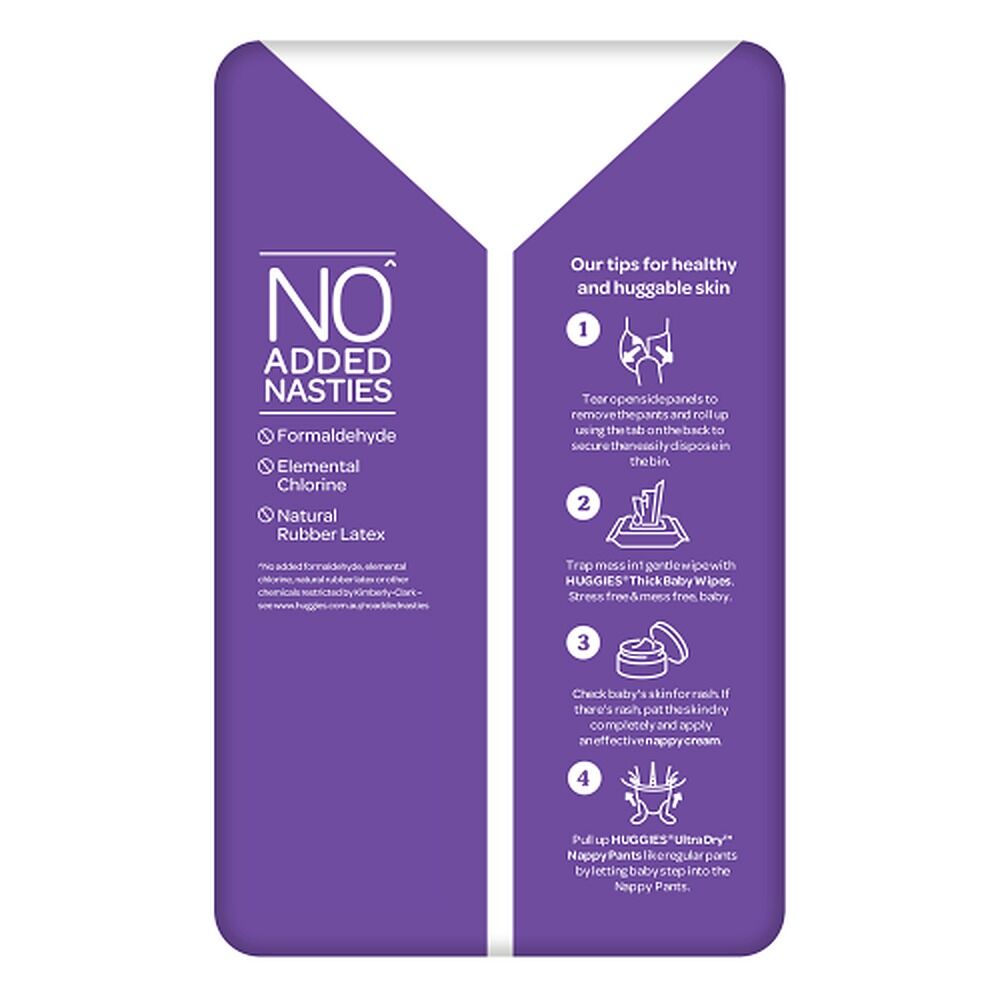 Huggies Walkers Nappy Pants for Boys 12-17kg 26 Pack x 3