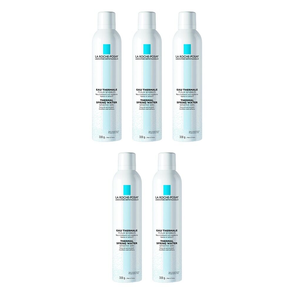 La Roche-Posay Thermal Water 300mL Pack of 5