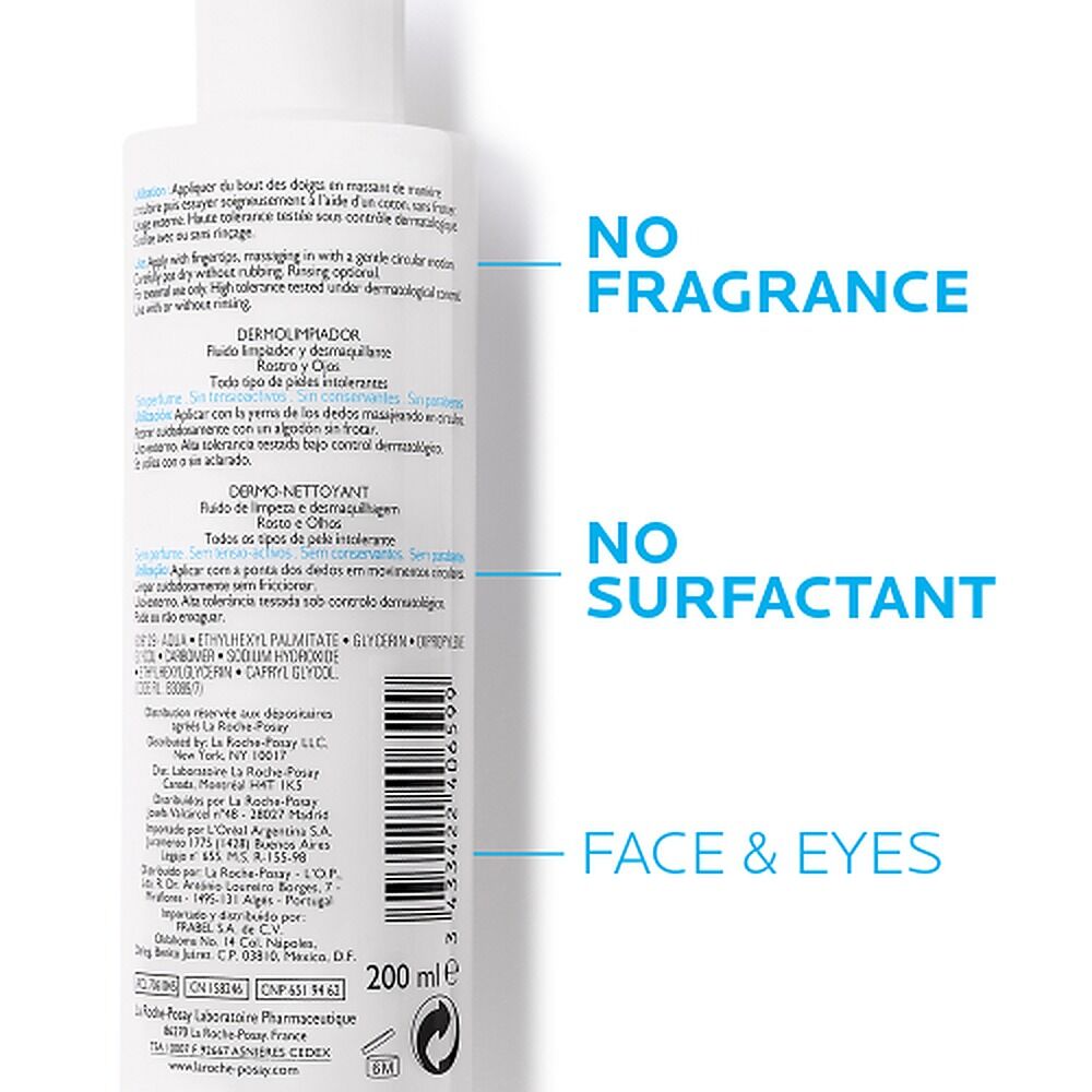 La Roche-Posay Toleriane Dermo Cleanser 200mL x 3