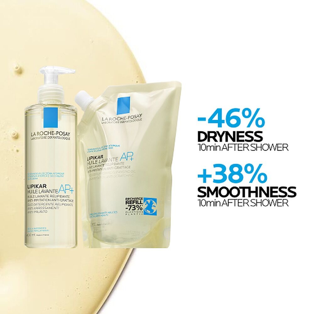 La Roche-Posay Lipikar Cleansing Oil 400mL x 3