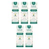 GAIA Natural Baby Biodegradable Nappy Bags 50 Pack Bundle of 5