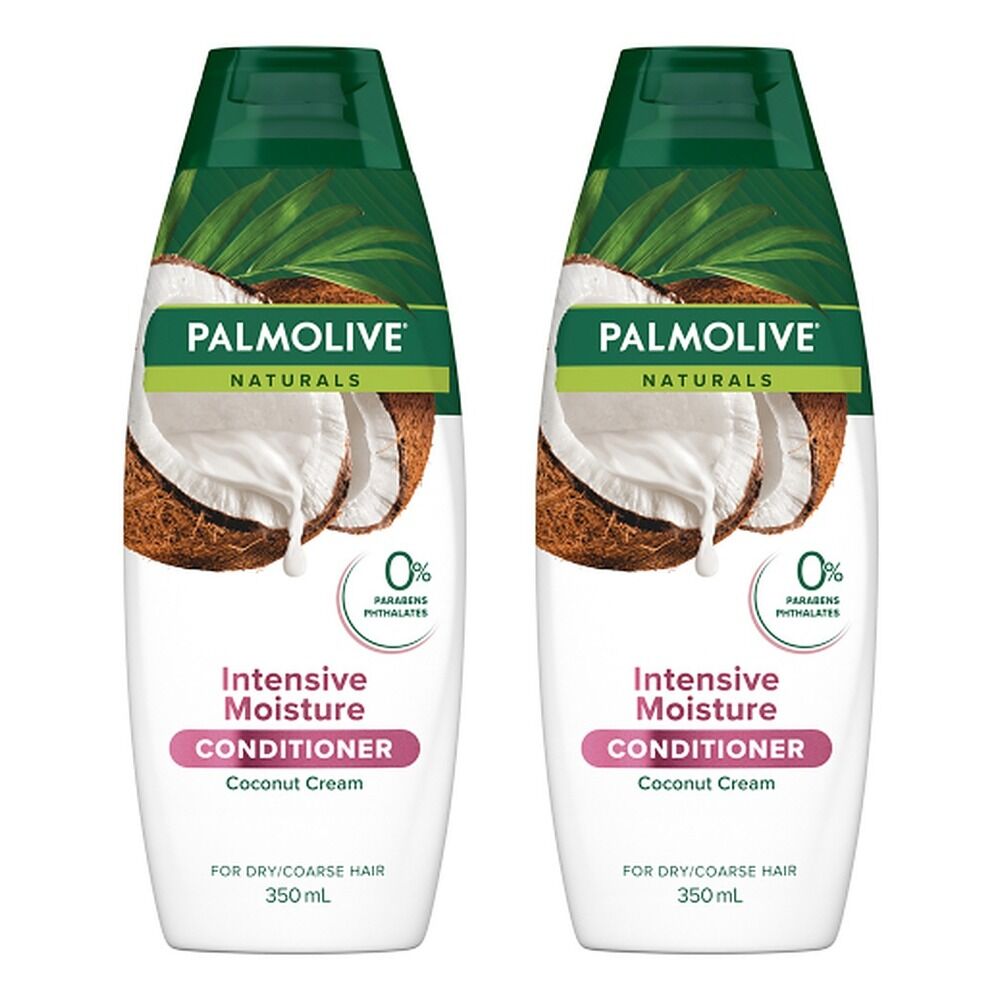 Palmolive Naturals Intensive Moisture Conditioner Coconut Cream 350mL Pack of 2