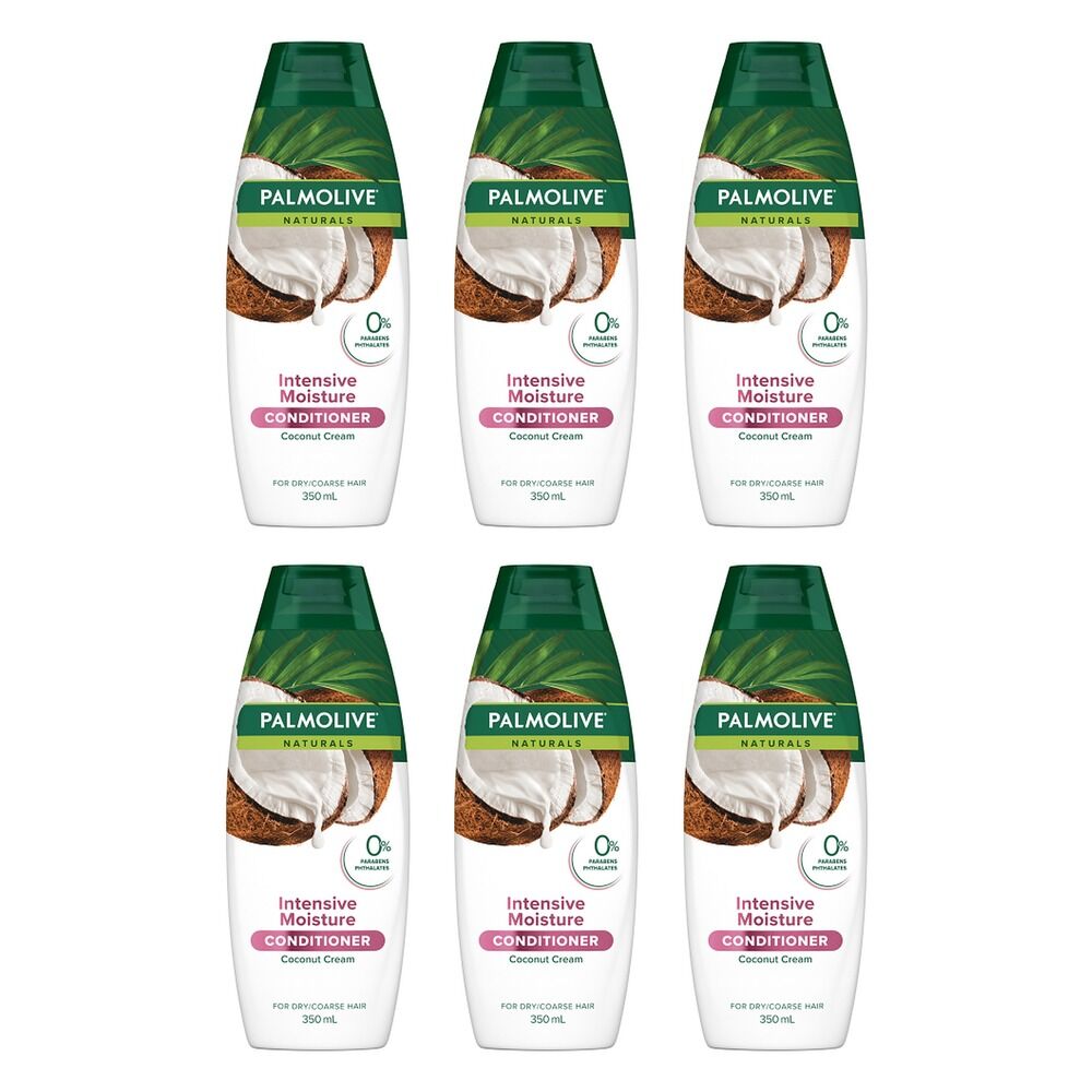 Palmolive Naturals Intensive Moisture Conditioner Coconut Cream 350mL Pack of 6