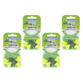 Audiplugs Tradies Pro Refill Pack of 4