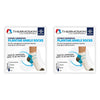 Thermoskin Plantar FXT Compression Socks Ankle Small White Pack of 2