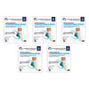Thermoskin Plantar FXT Compression Socks Ankle Small White Pack of 5