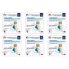 Thermoskin Plantar FXT Compression Socks Ankle Small White Pack of 6