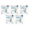 Thermoskin Plantar FXT Compression Socks Ankle Large White Pack of 5