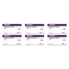Proguard Vinyl Examination Gloves Medium 100 Pack Bundle of 6