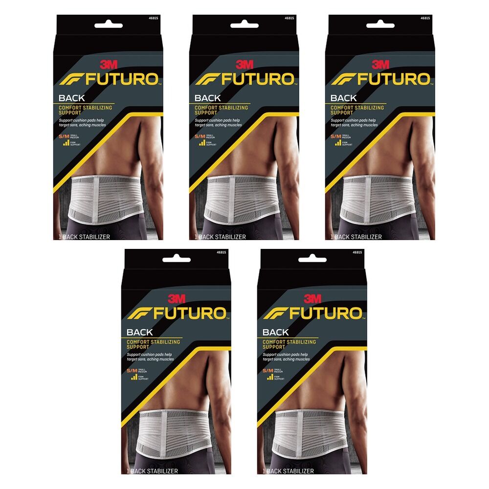 Futuro Comfort Stabilising Back Support Small/Medium Pack of 5