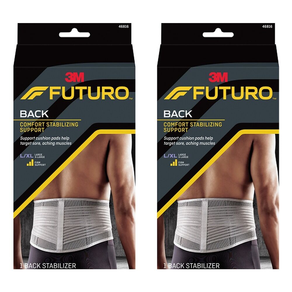 Futuro Comfort Stabilising Back Support Large/Extra Large Pack of 2