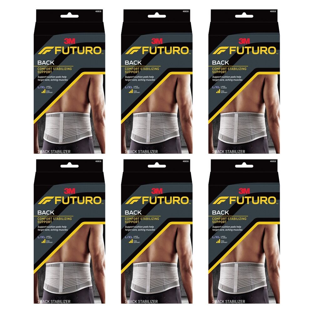 Futuro Comfort Stabilising Back Support Large/Extra Large Pack of 6