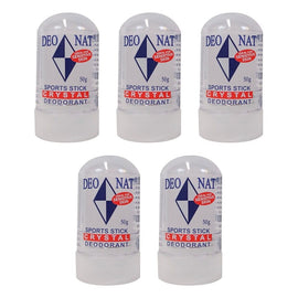 Deonat Crystal Deodorant Stick 50g Pack of 5