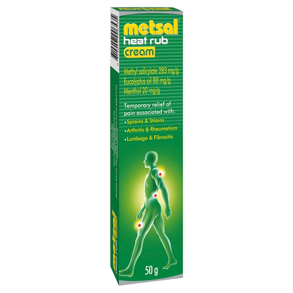 Metsal Heat Rub Cream 50g