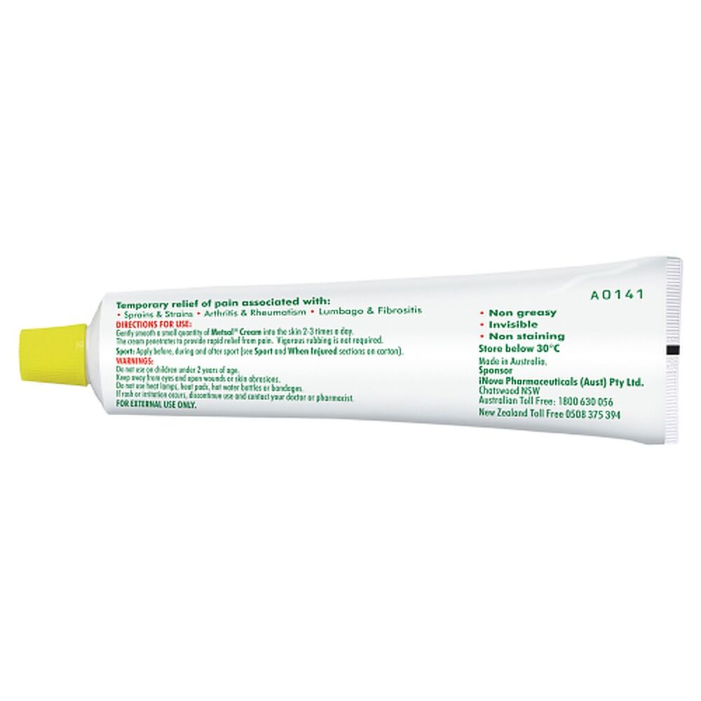 Metsal Heat Rub Cream 50g