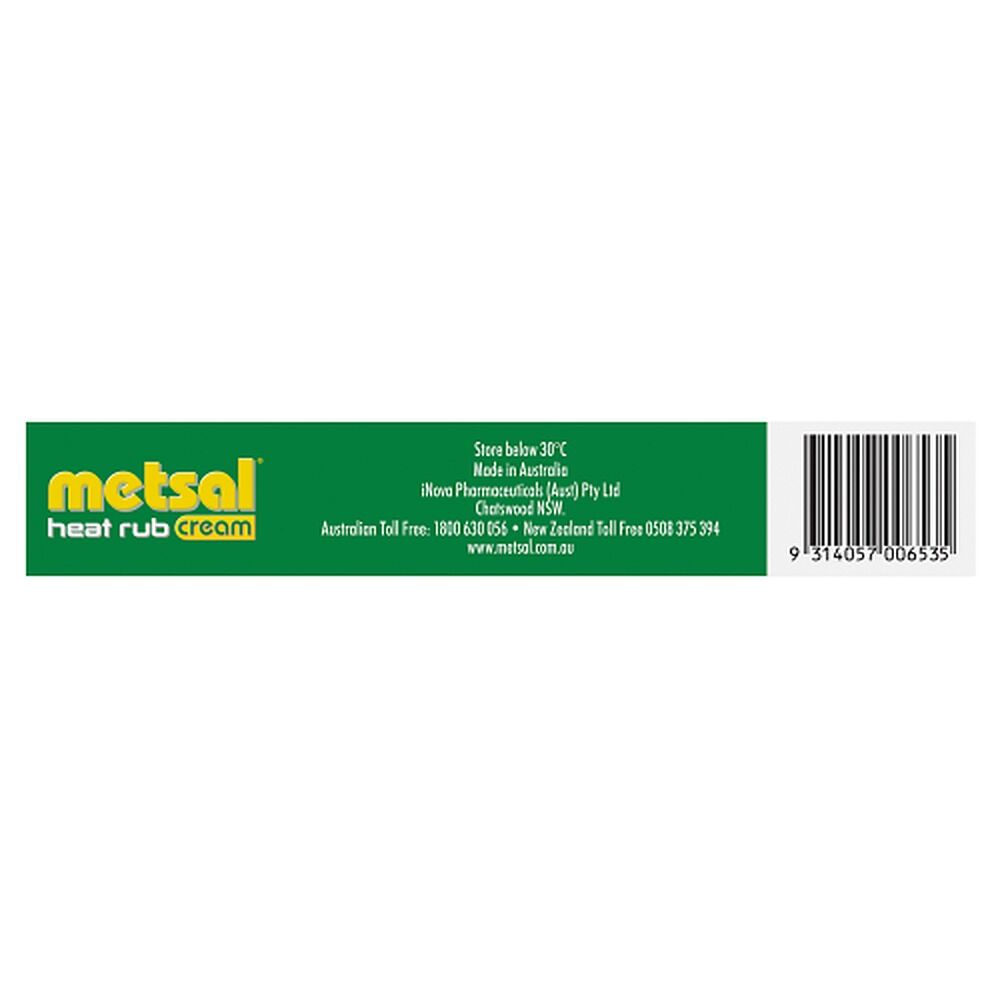 Metsal Heat Rub Cream 50g